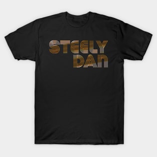 Steely Dan /// Retro Typography Design T-Shirt